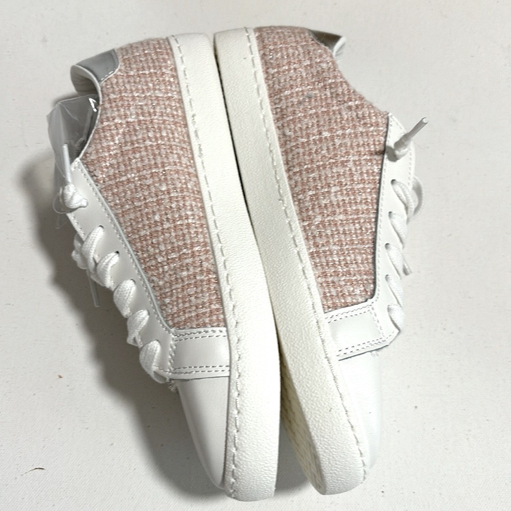 New Vintage Havana CARLA PINK TWEED FASHION SNEAKER in pink/white - Picture 5 of 9